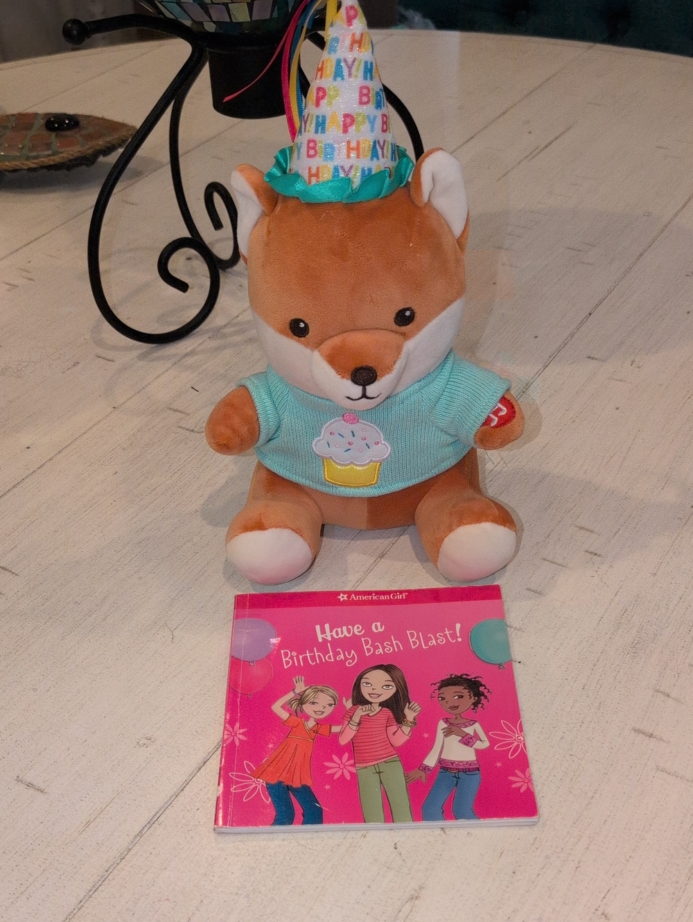 Birthday Plush Plays Music And A American Girl Birthday Book